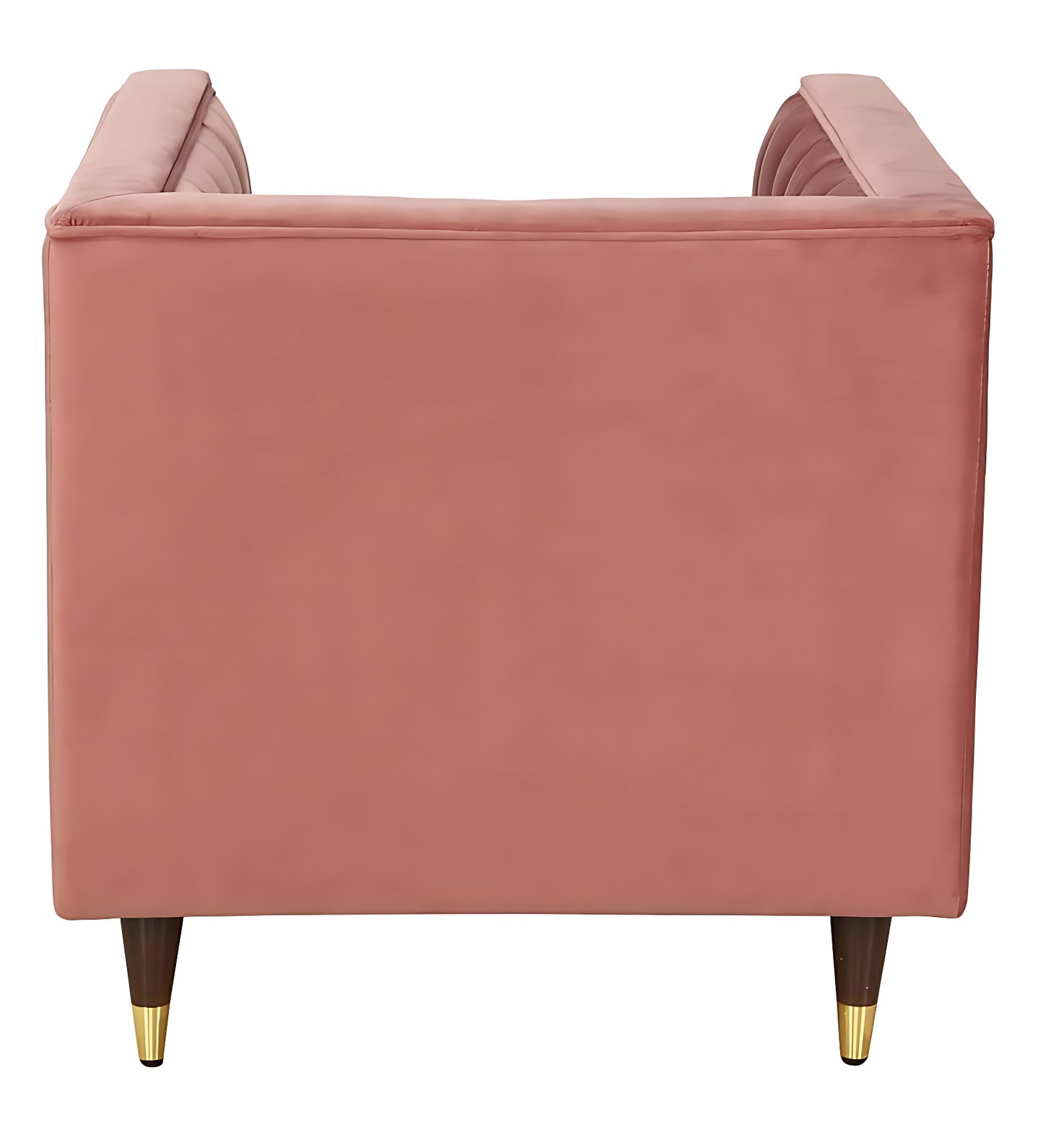 Oxtem Single Seater Fabric Sofa (Pink),Pre-Assembled)